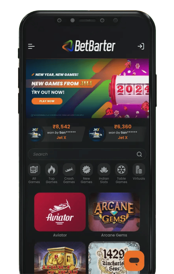 Betbarter Casino Download Mobiele App